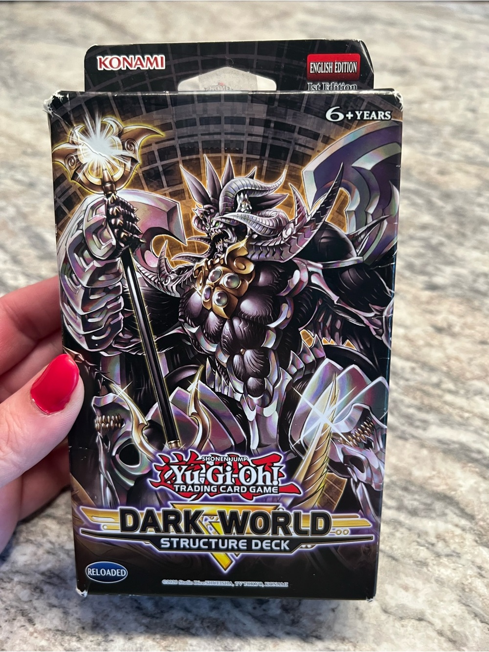 Yu-Gi-Oh! Dark World Structure Trading Cards Deck NIB